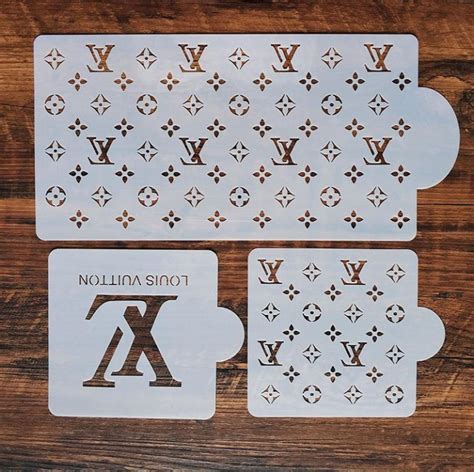 louis vuitton sticker stencil|louis vuitton stencil free printable.